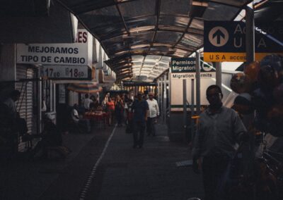 people on terminal pathway